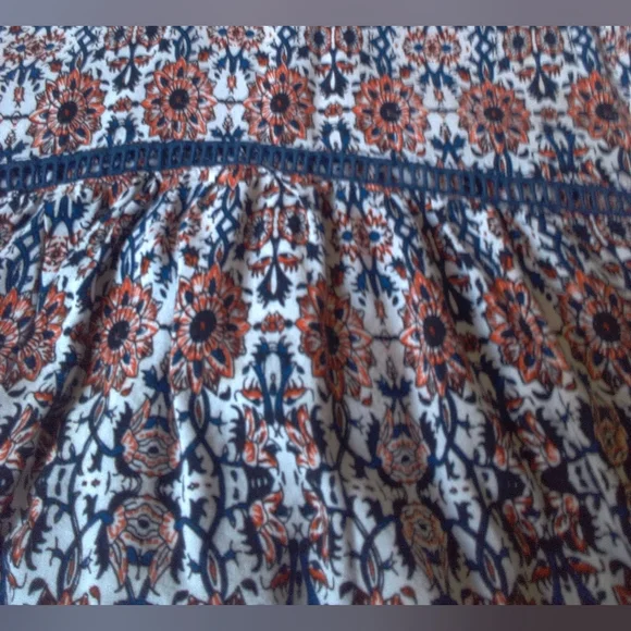 En Creme  Flawed Boho Tunic Dress Size Size L - Picture 3 of 5